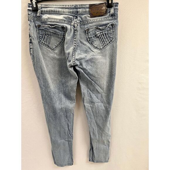 Guess Jeans Enjoy! Los Angeles Womens Flame Resistant Jeans Light Wash - Picture 8 of 8